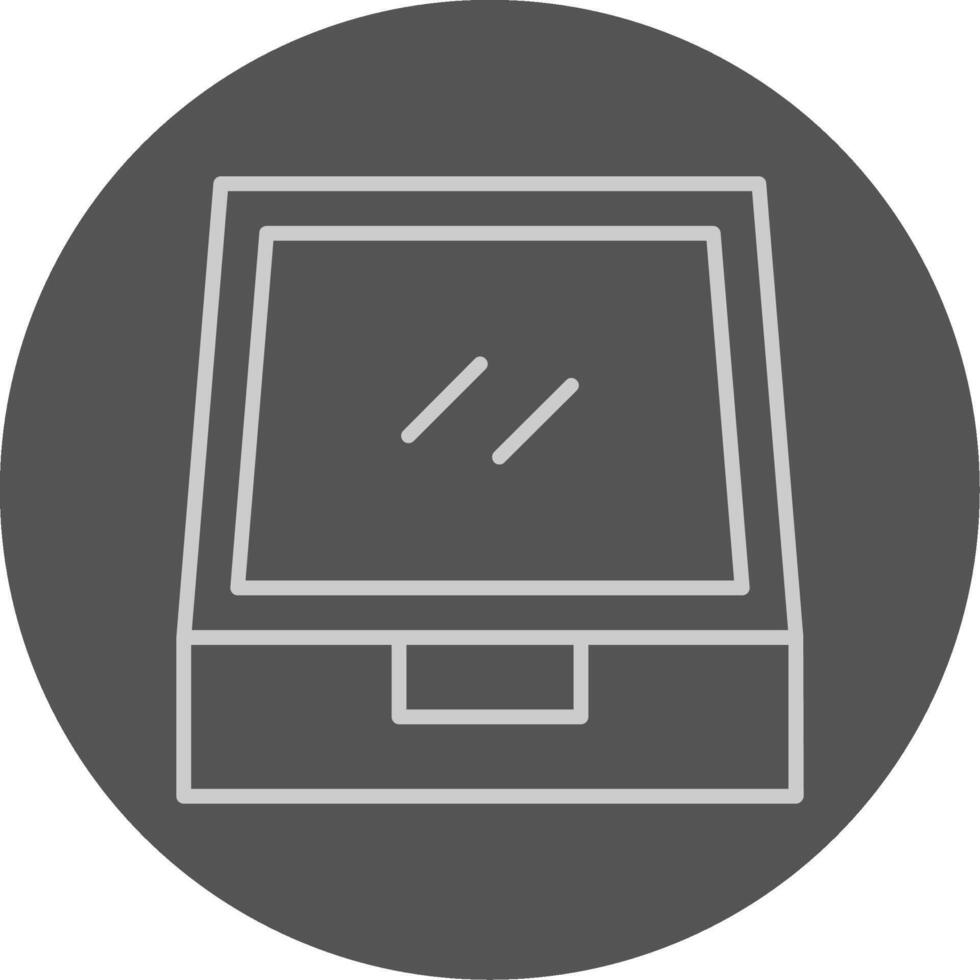 File Drawer Icon Design vector