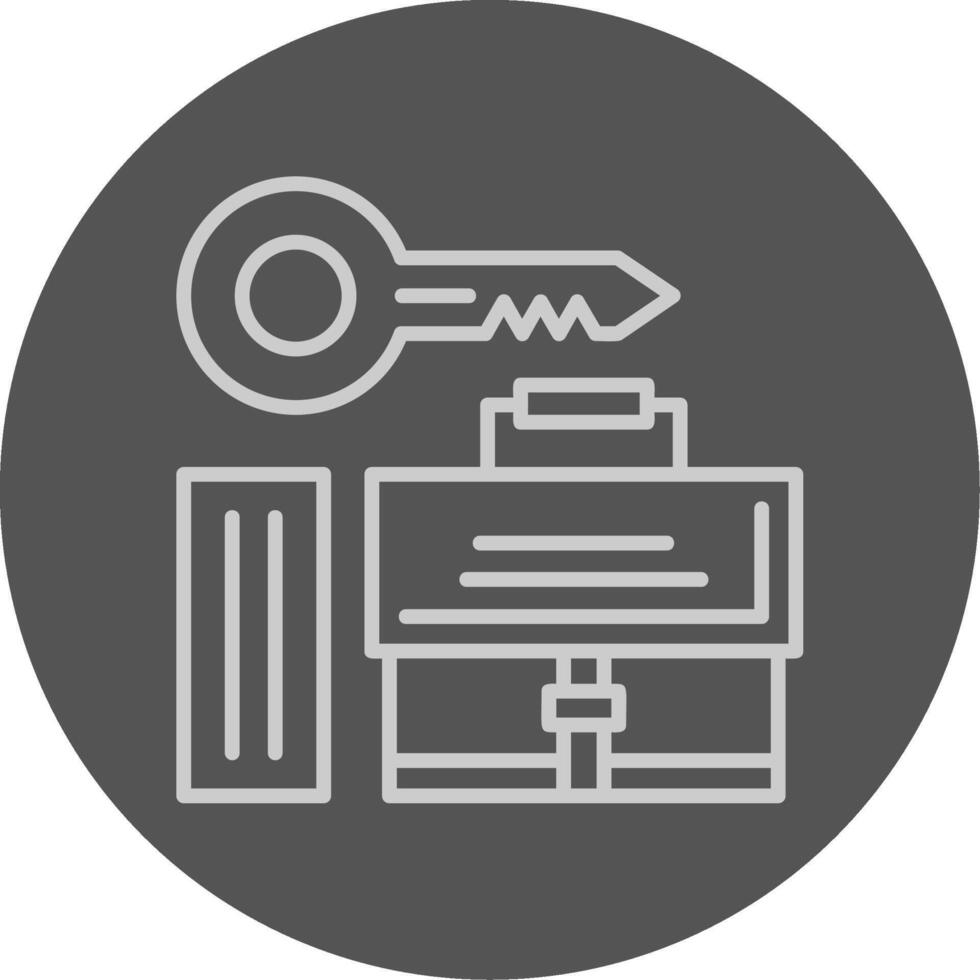 Key Icon Design vector