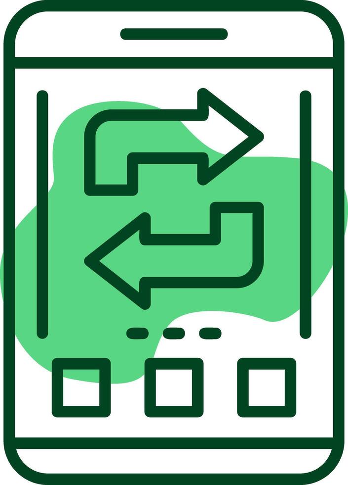 Refresh Icon Design Symbol vector