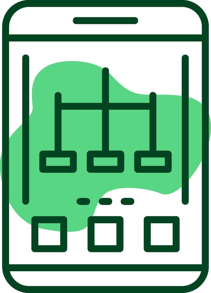 Network Icon Design Symbol vector