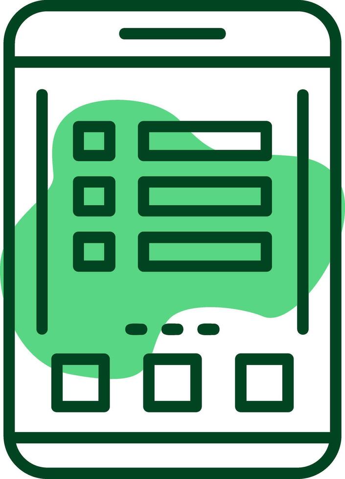 Menu Icon Design Symbol vector