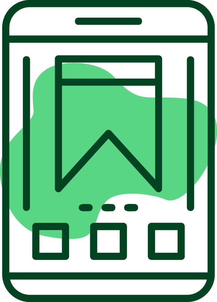 Bookmark Icon Design Symbol vector