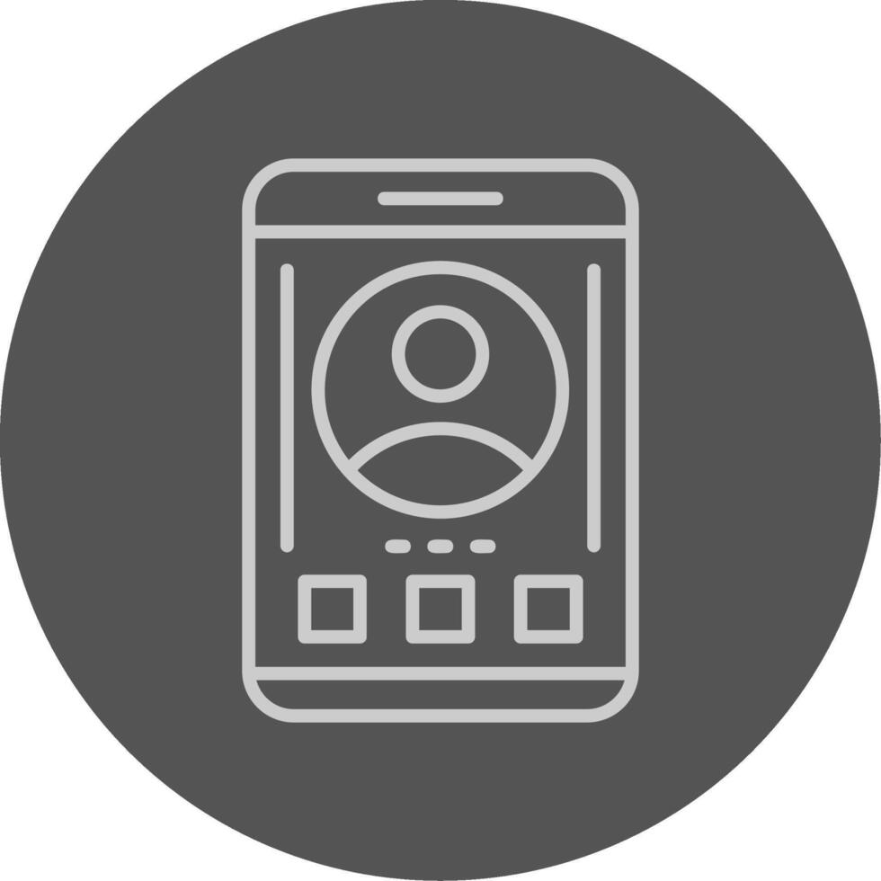 Profile Icon Design Symbol vector