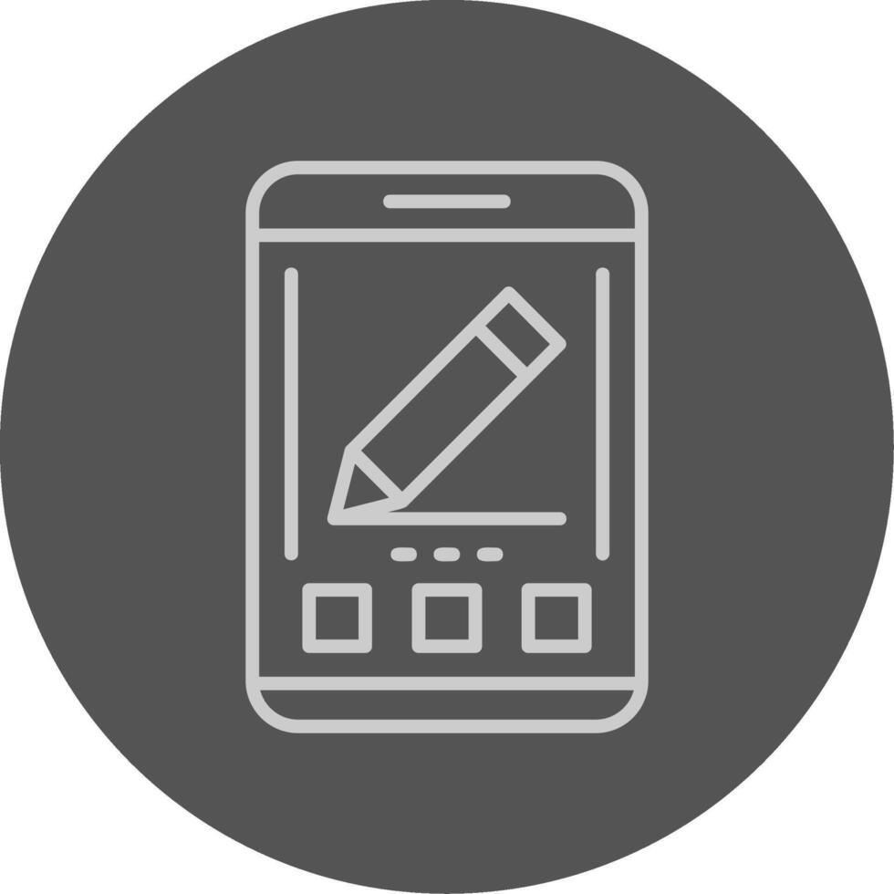 Edit Icon Design Symbol vector