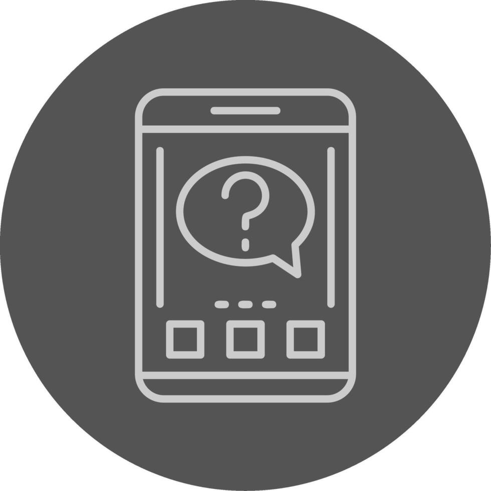 Question Icon Design Symbol vector