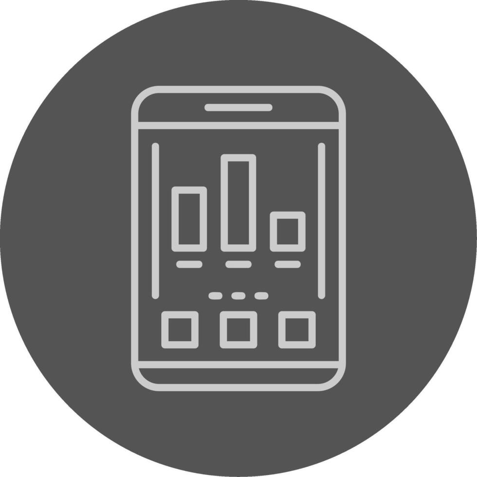 Chart Icon Design Symbol vector