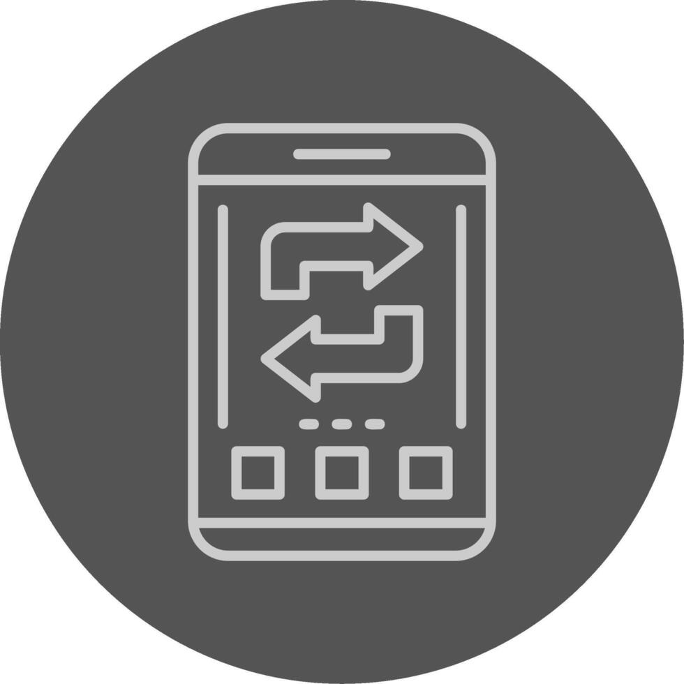 Refresh Icon Design Symbol vector