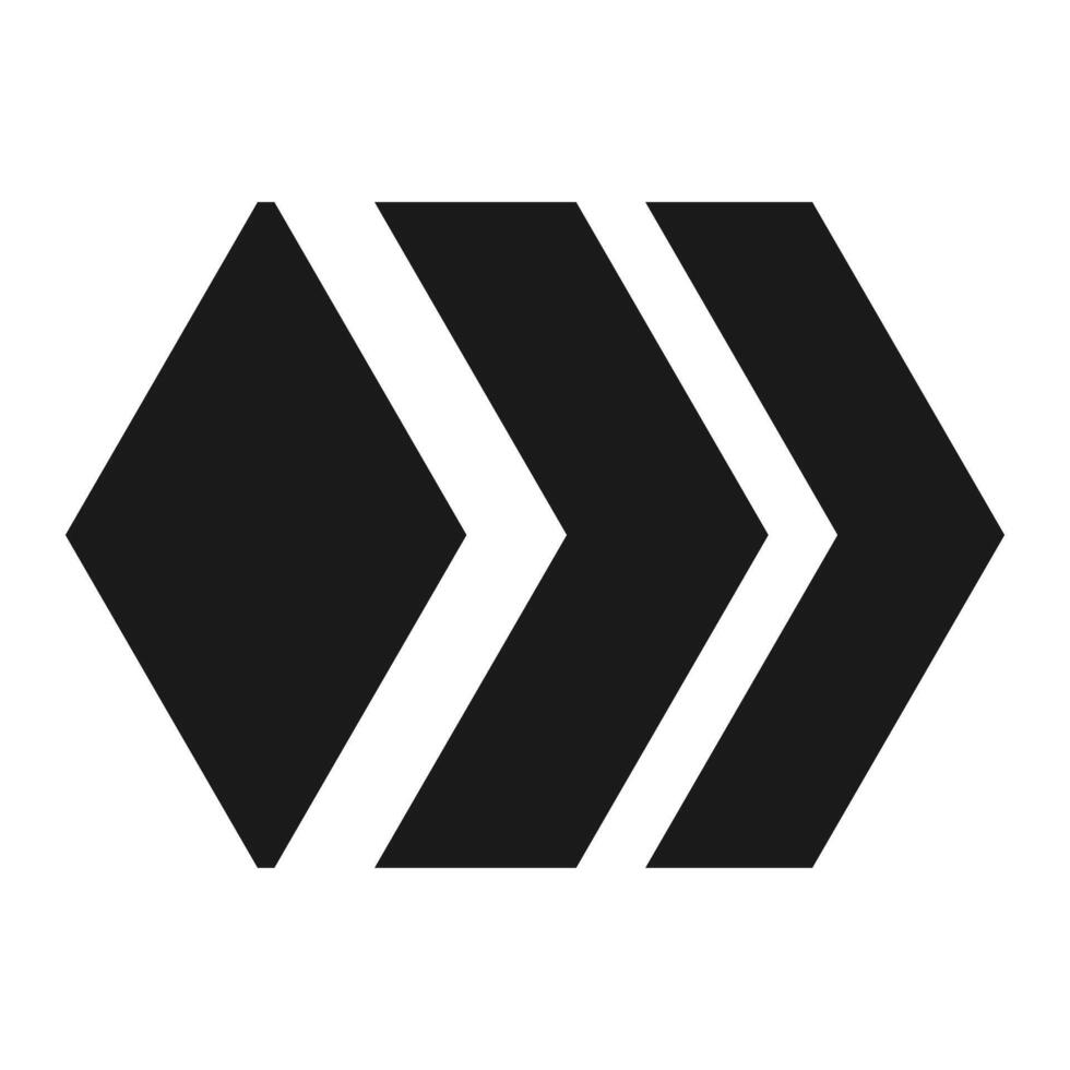 A black and white logo of a diamond vector