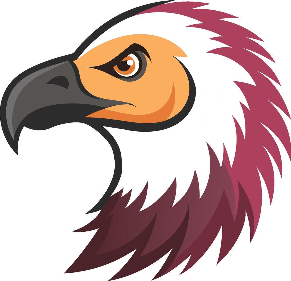 an eagle head logo design vector