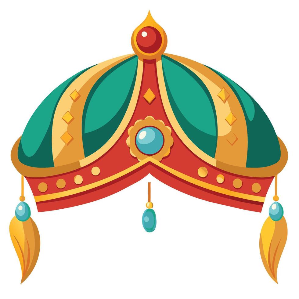 royal headwear design vector