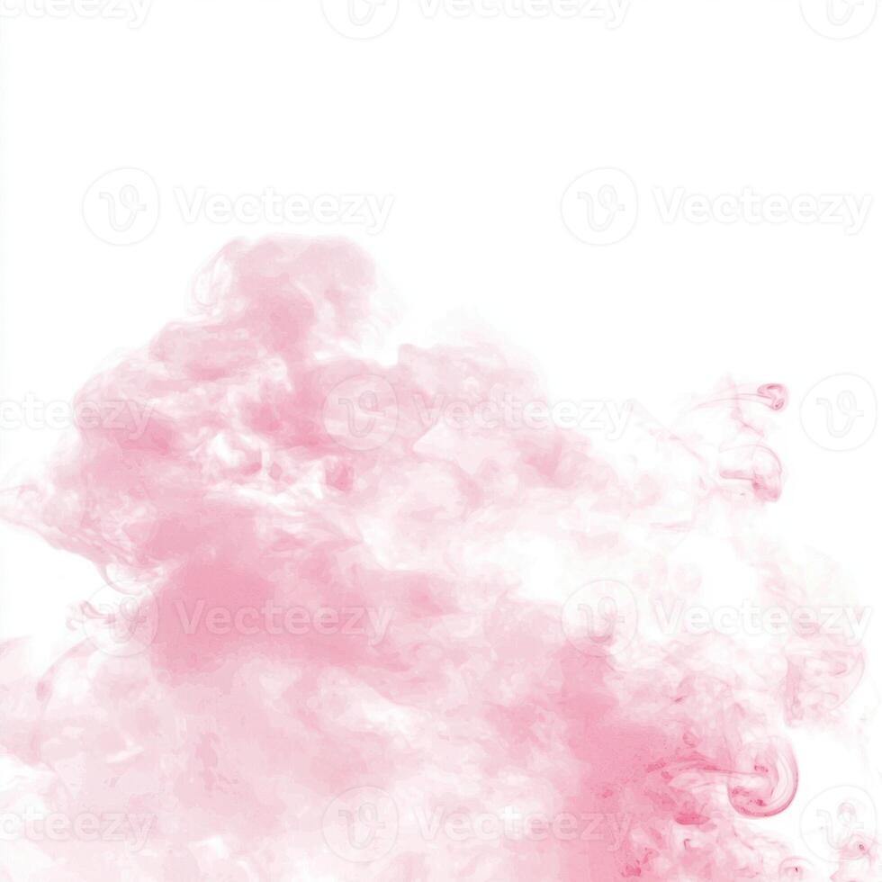 Soft and graceful strands of pink smoke elevate from the base, gradually dissipating into a translucent aura, evoking a sense of calm and elegance. photo
