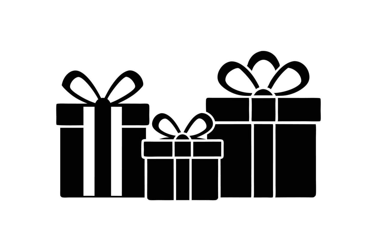 gift box icons vector