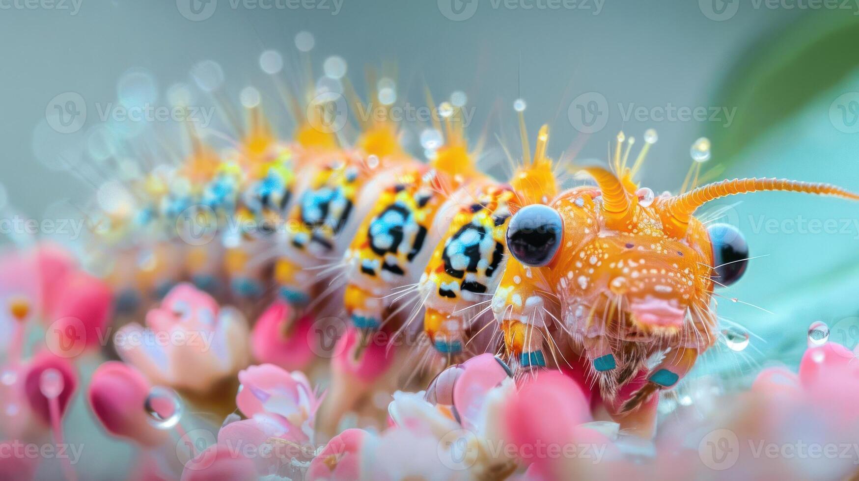 a colorful image of a Heliconius butterfly, known for its vibrant colors. photo