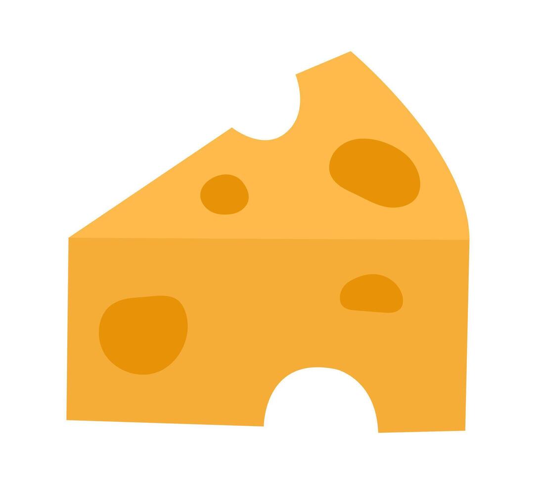 cheese icon. Diary product illustration isolated on white background vector