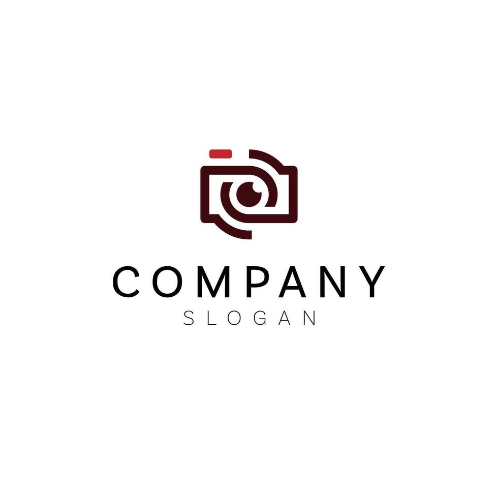 photography logo template design vector
