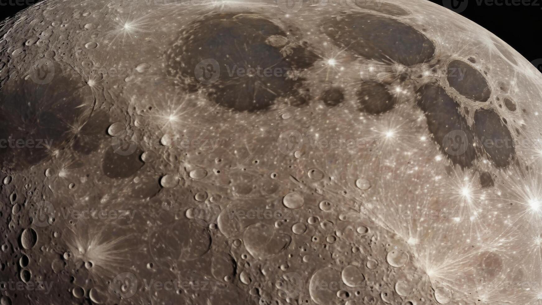 moon surface abstract background photo