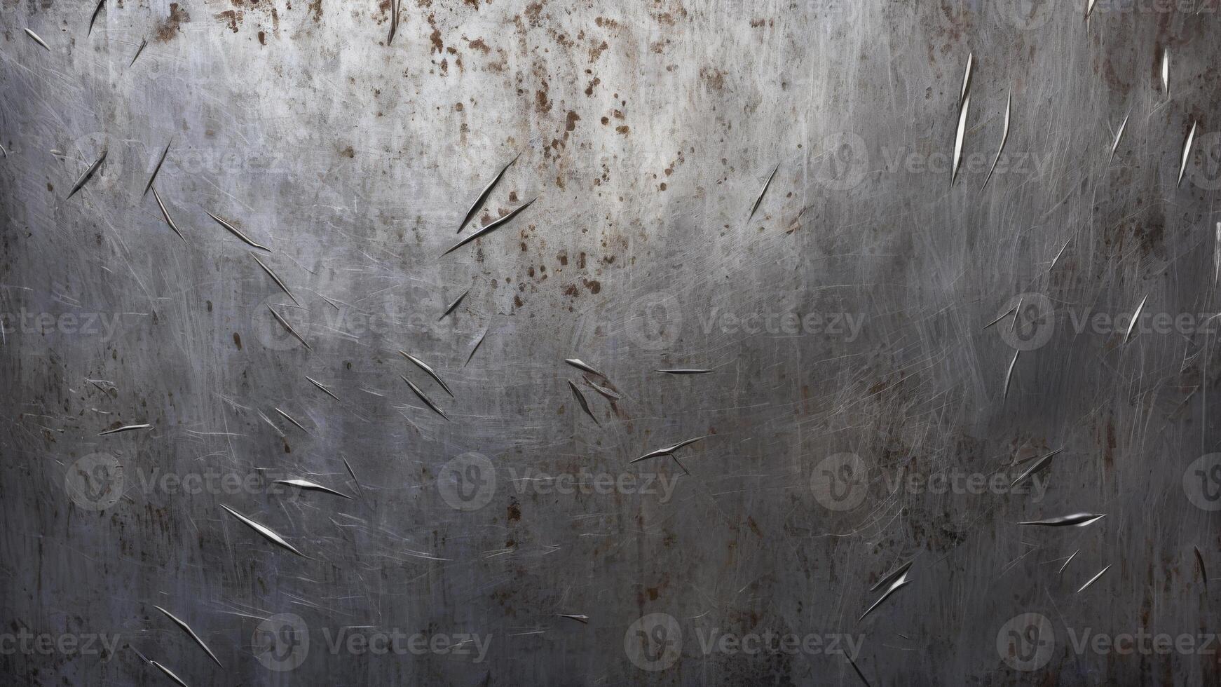 rusty iron wall with texture as background. photo