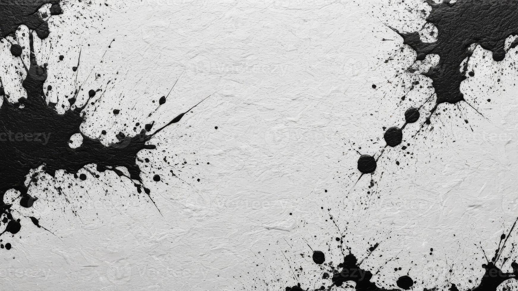 white wall texture with stains as a background. photo