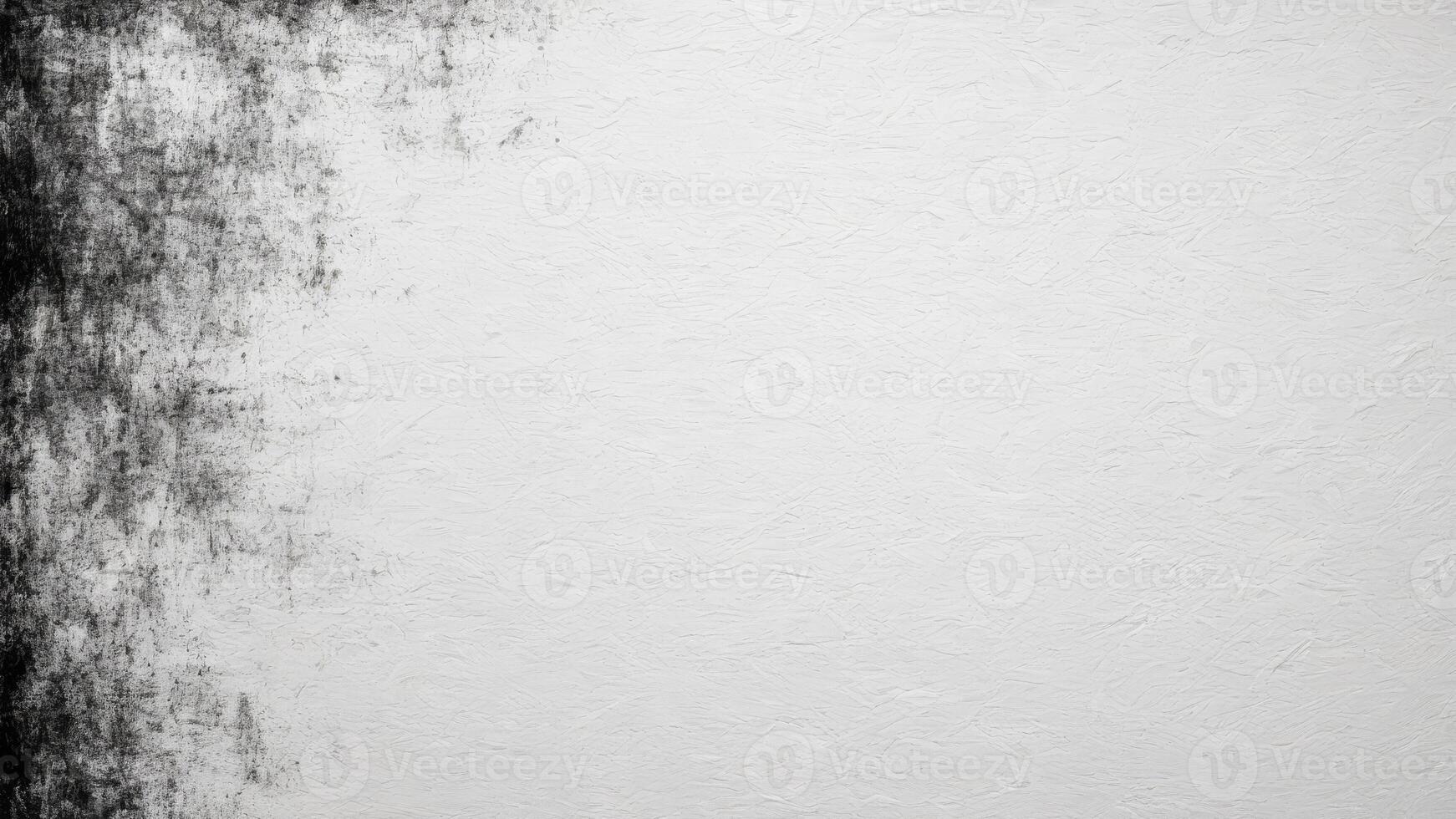 white wall texture with stains as a background. photo