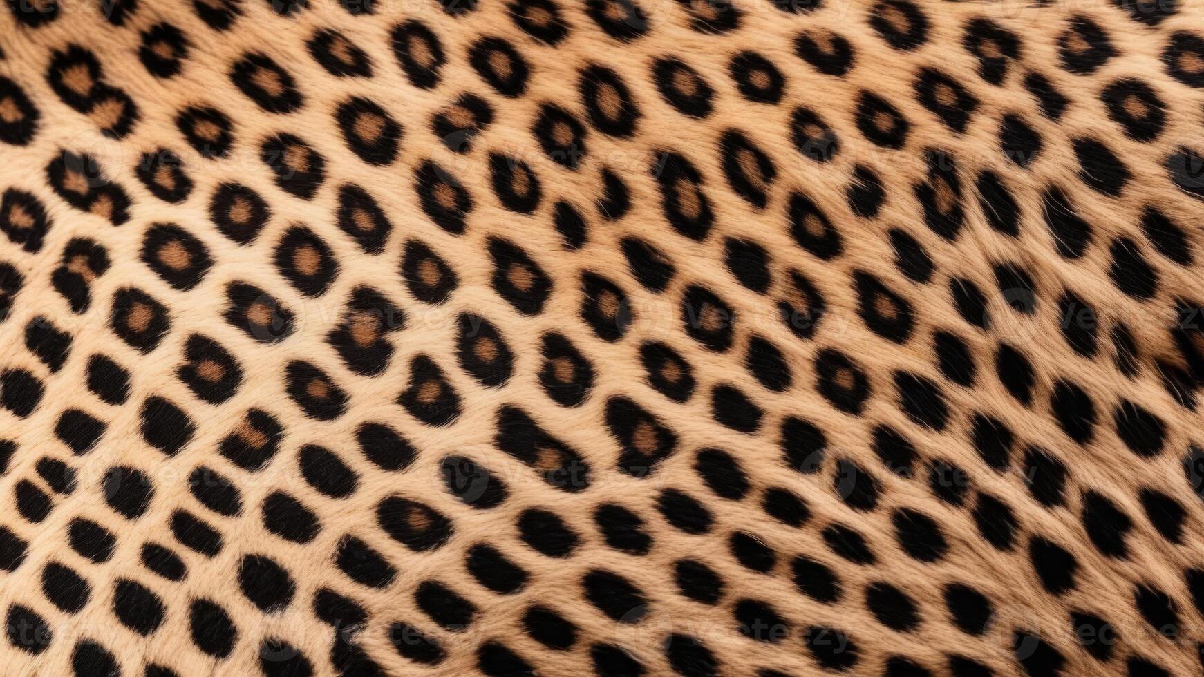 leopard skin pattern with texture as background. photo