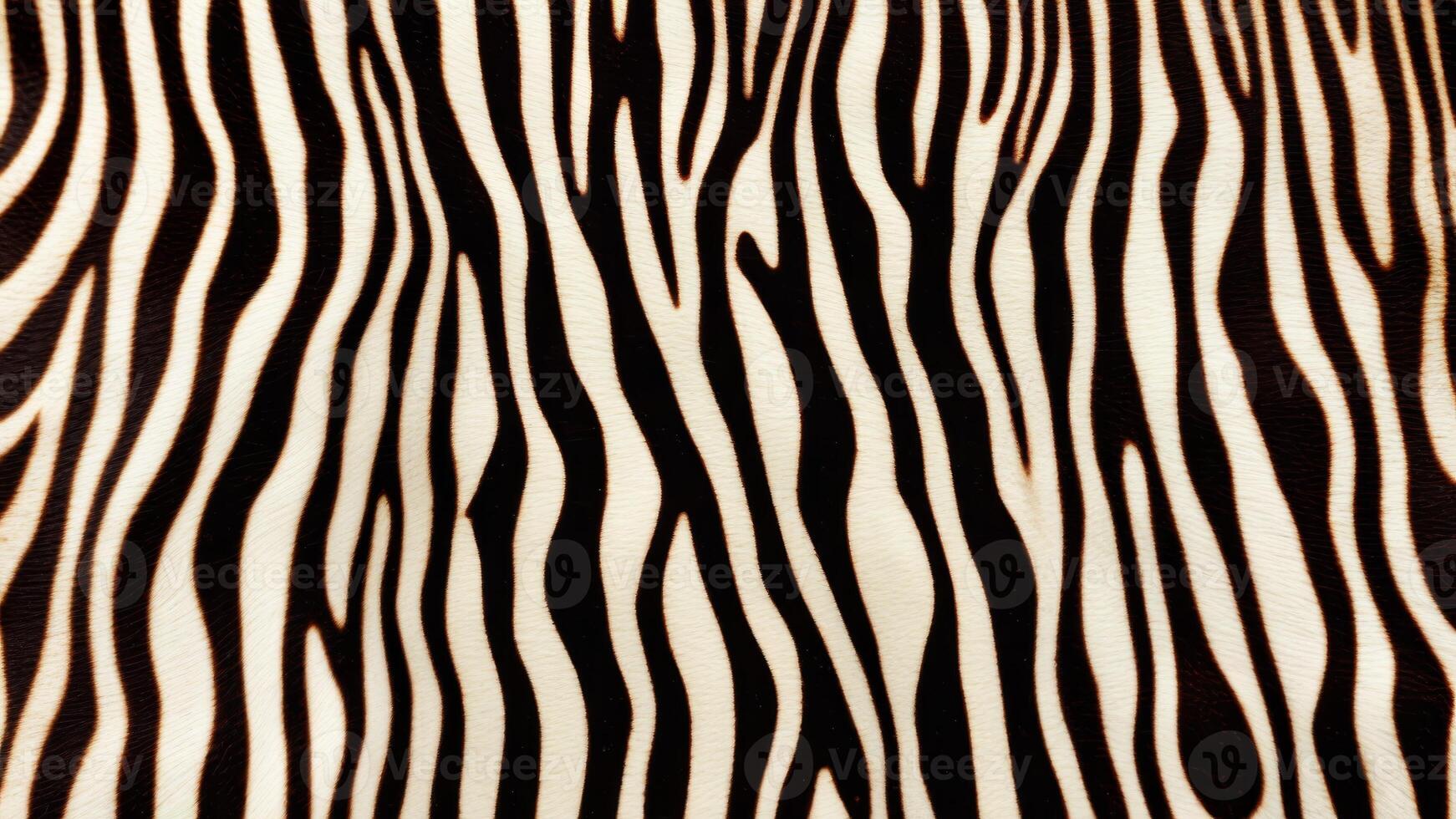 Zebra skin pattern with texture as background. photo