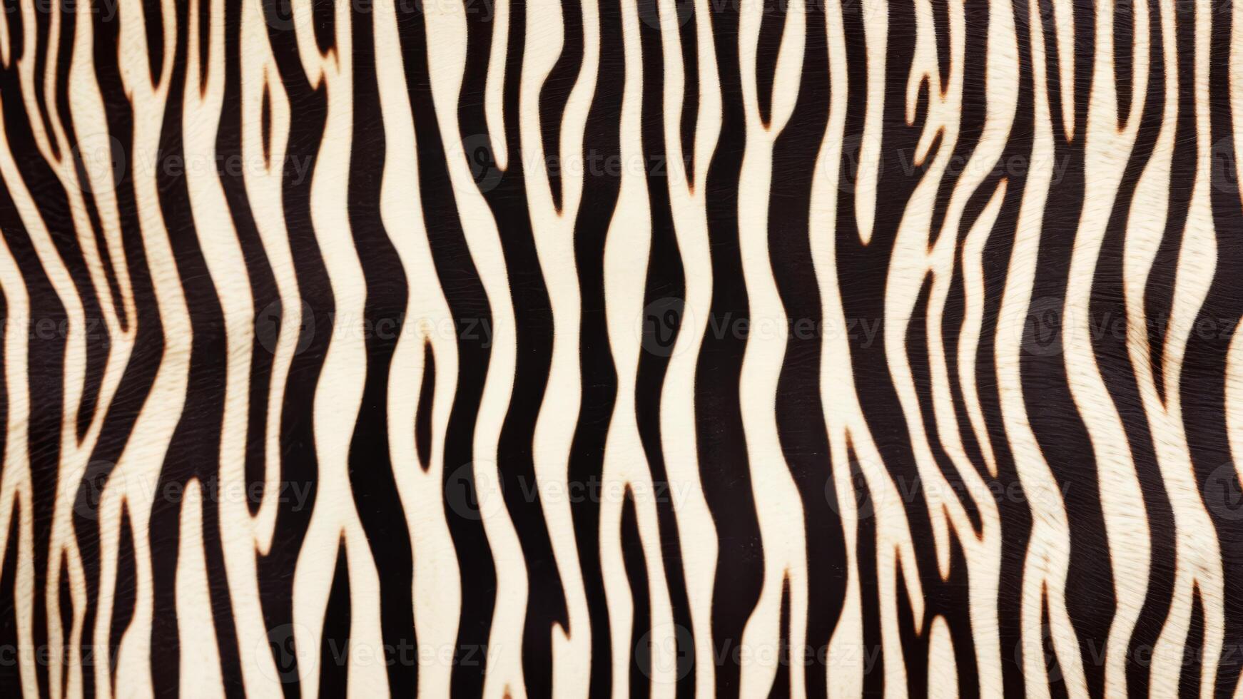 Zebra skin pattern with texture as background. photo