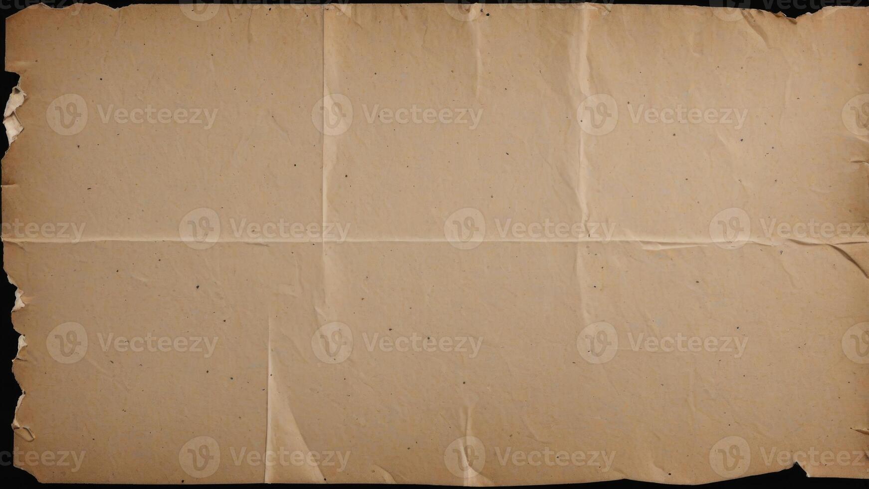 pieces of torn vintage paper with uneven edges. photo