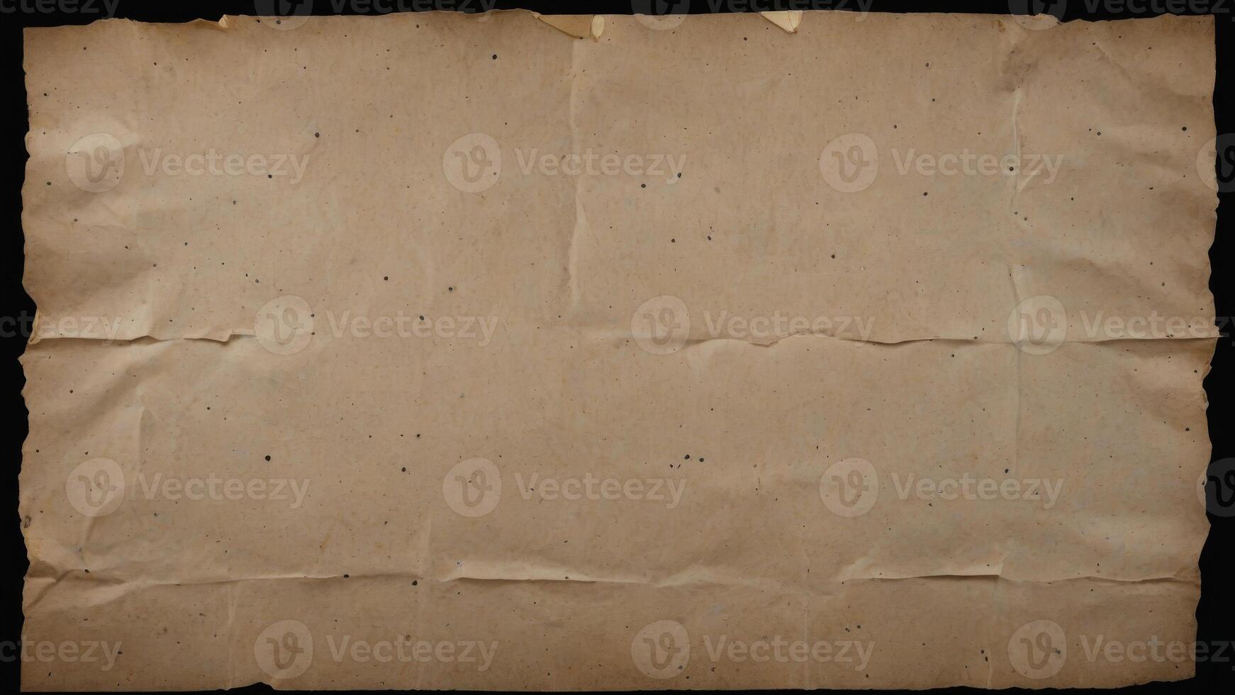 pieces of torn vintage paper with uneven edges. photo