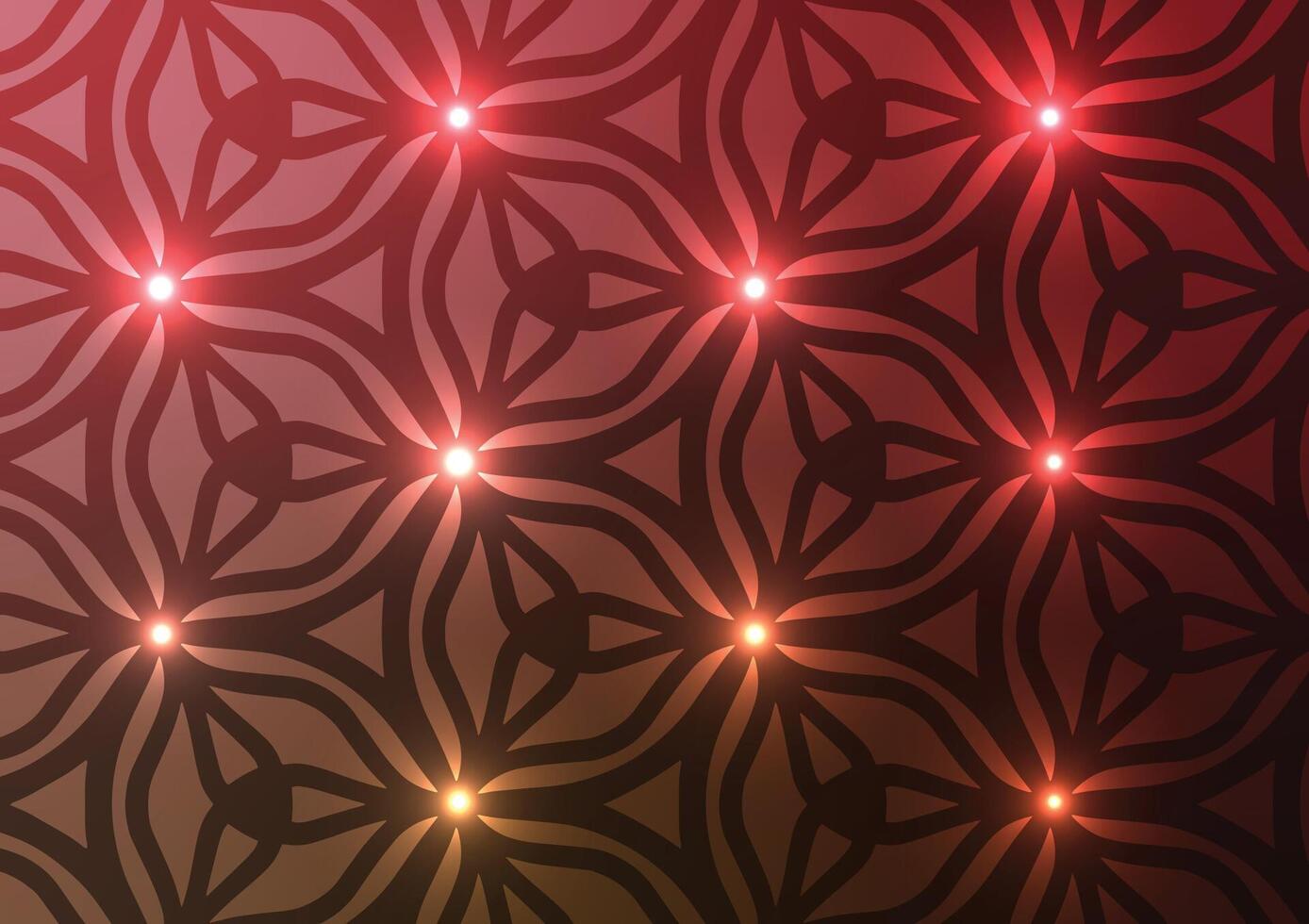 Red pattern light line abstract background vector