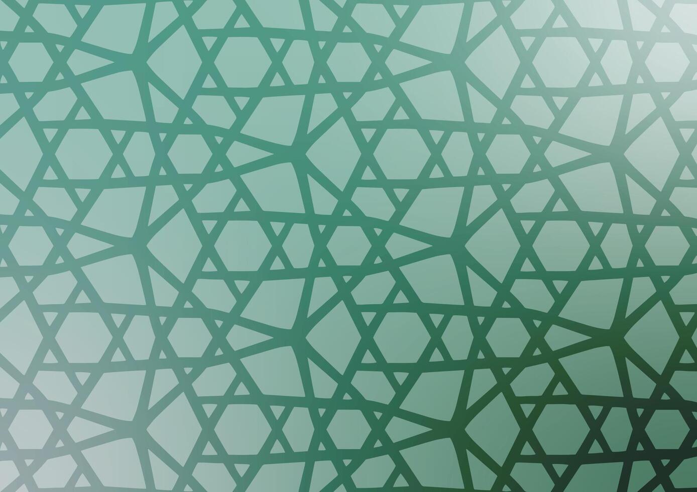 Soft pattern line design green gradient background vector