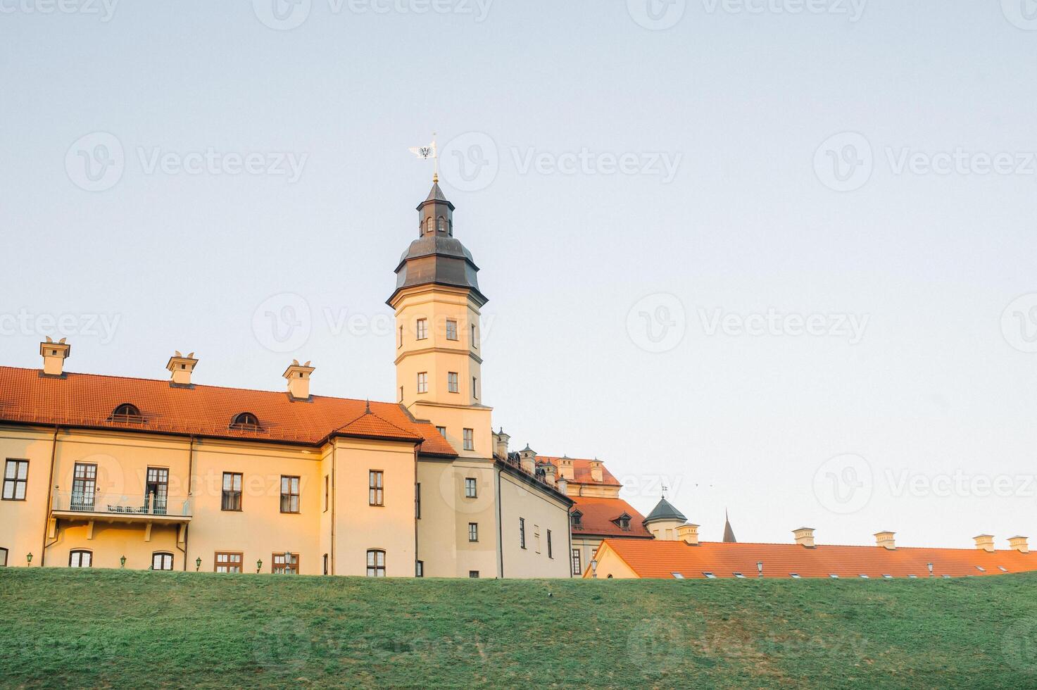 Medieval castle in Nesvizh, Minsk region, Belarus.Nesvizh castle photo