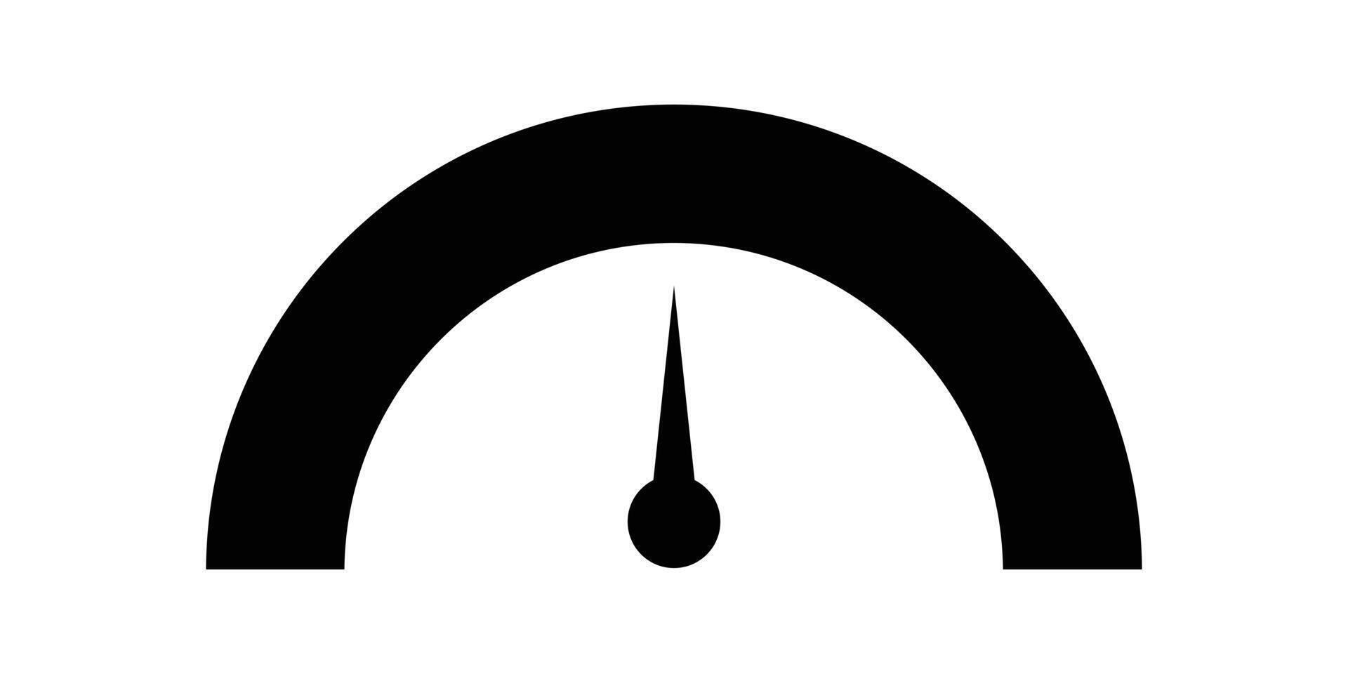 Speed meter icon. Auto black speedometer or business speedometer icon template. speedometer icon on white background. illustration. EPS 10 vector