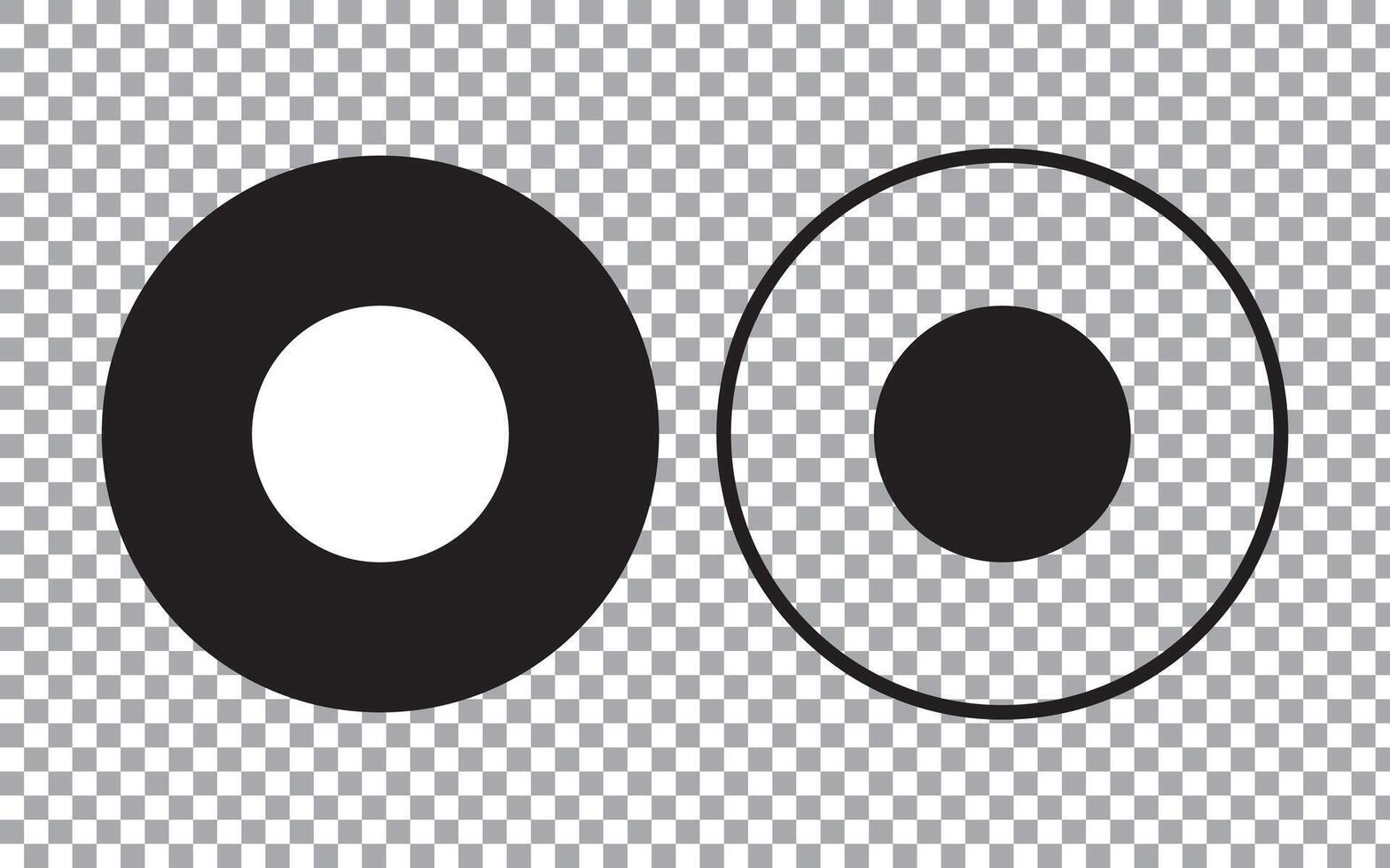 recording icon in circle sign, currently recording, record icon vector