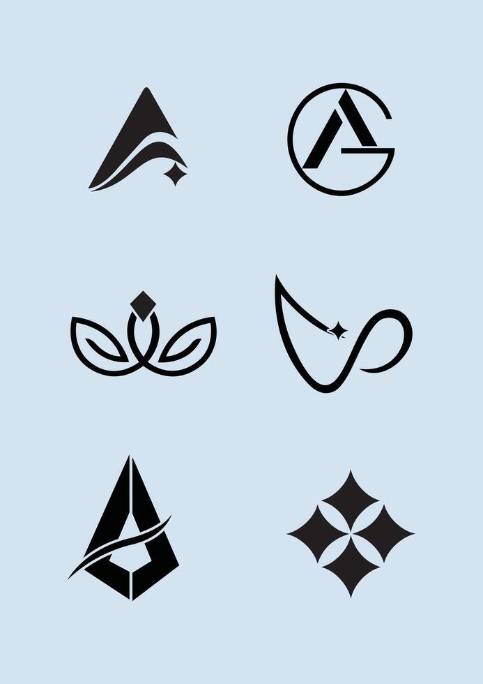 logo icon design, logo icon idea vector