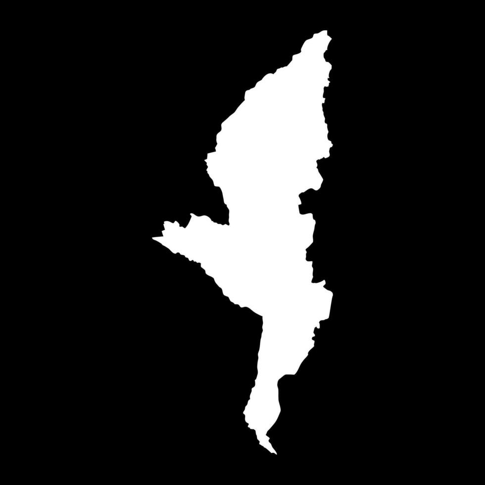 Manicaland province map, administrative division of Zimbabwe. illustration. vector