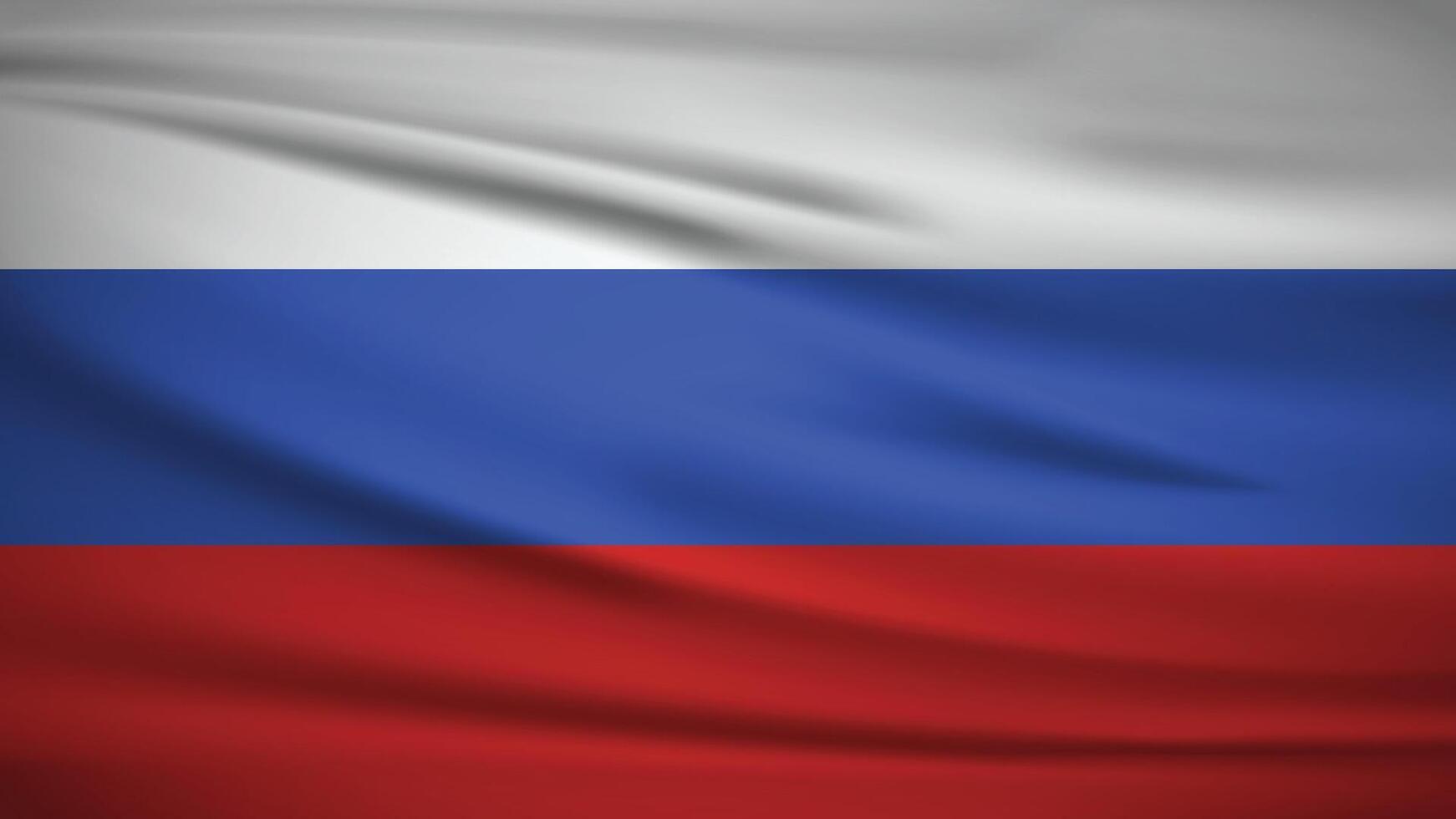 Flag of Russia illustration 4K vector