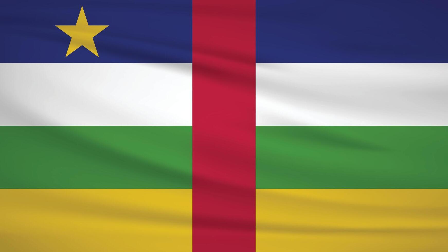 Flag of the Central African Republic 4k vector
