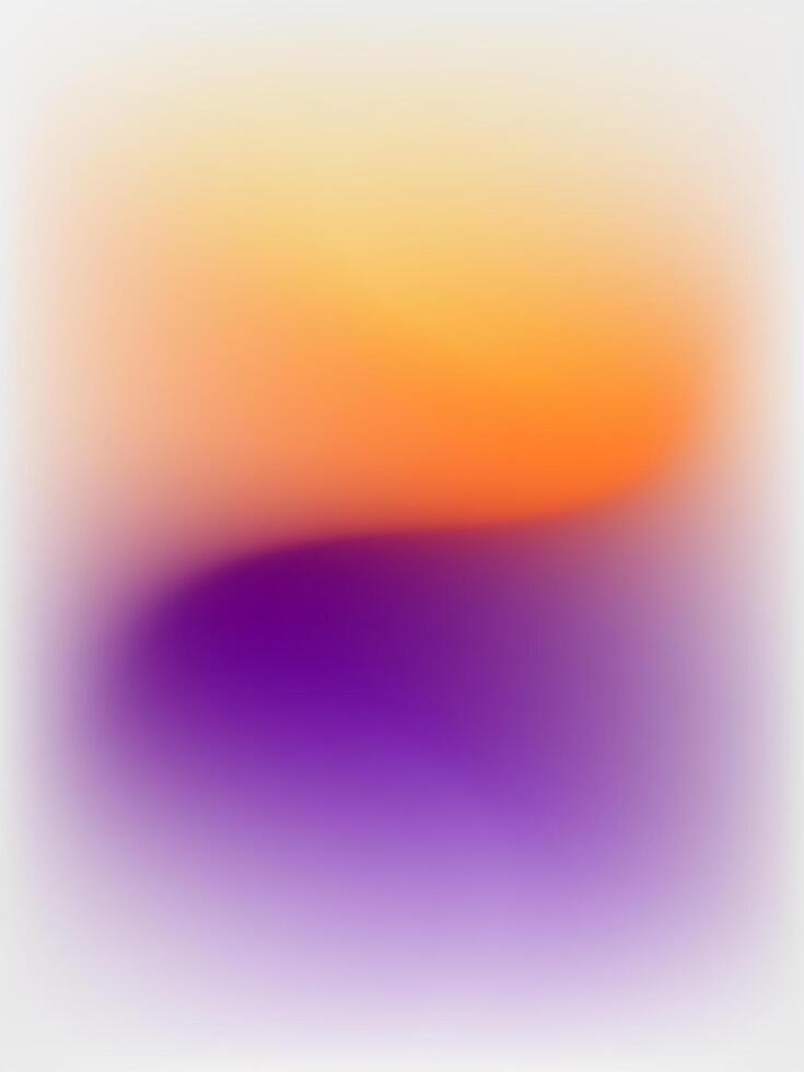 Abstract gradient fluid background. Modern orange and purple color blended vector