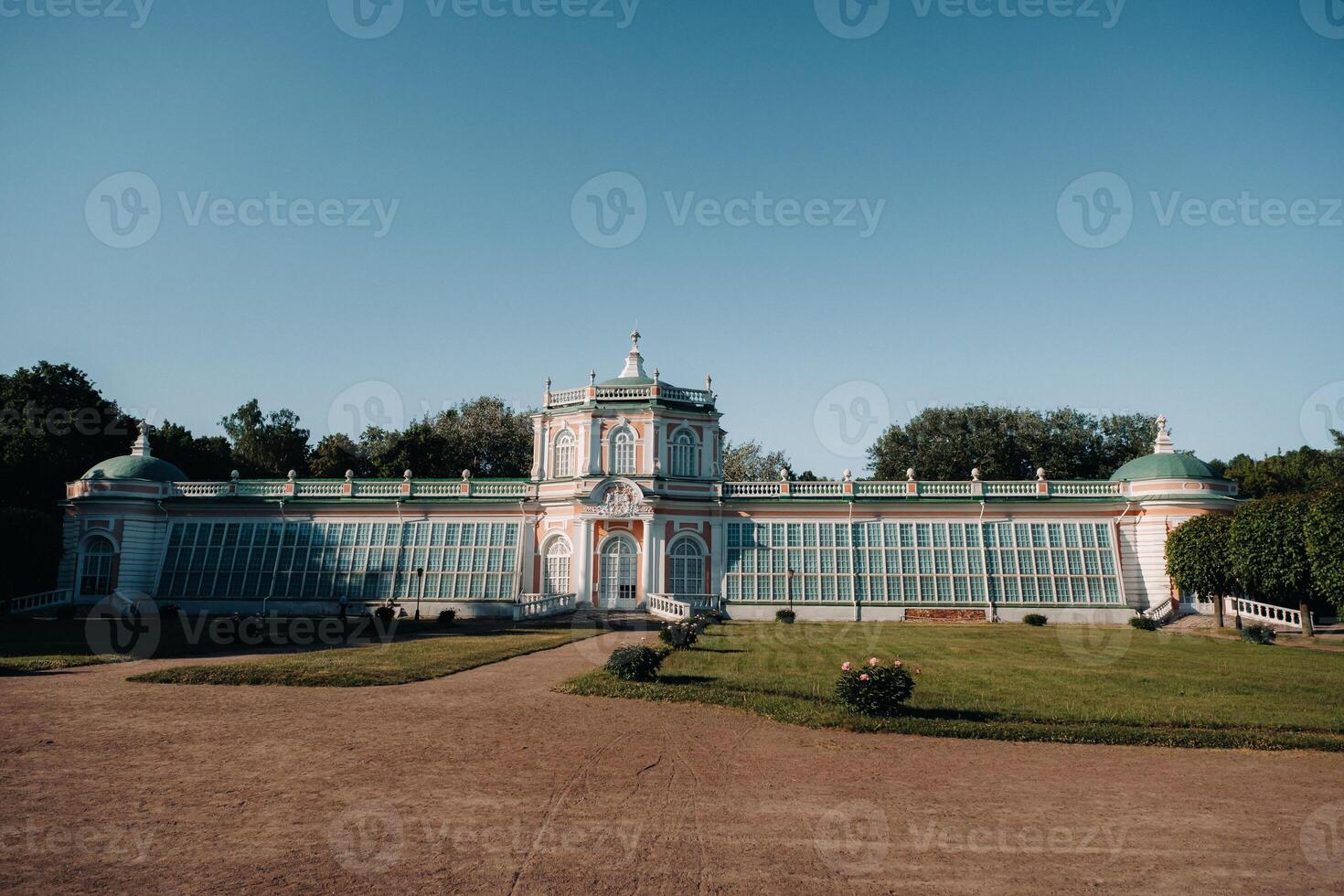 Kuskovo manor in Moscow, Russia. Kuskovo manor is a unique monument of the XVIII century, a Summer residence in Moscow photo