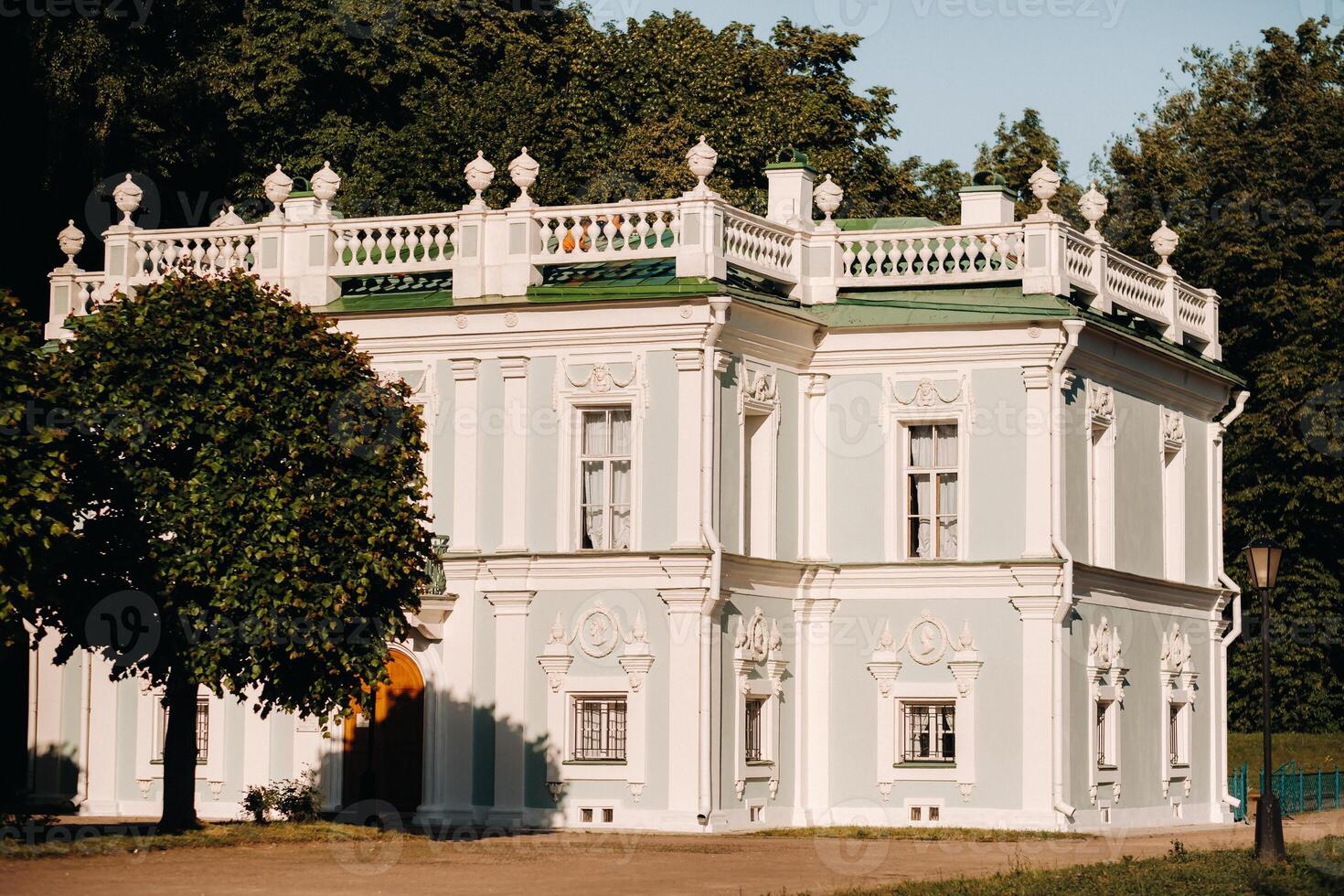Kuskovo manor in Moscow, Russia. Kuskovo manor is a unique monument of the XVIII century, a Summer residence in Moscow photo