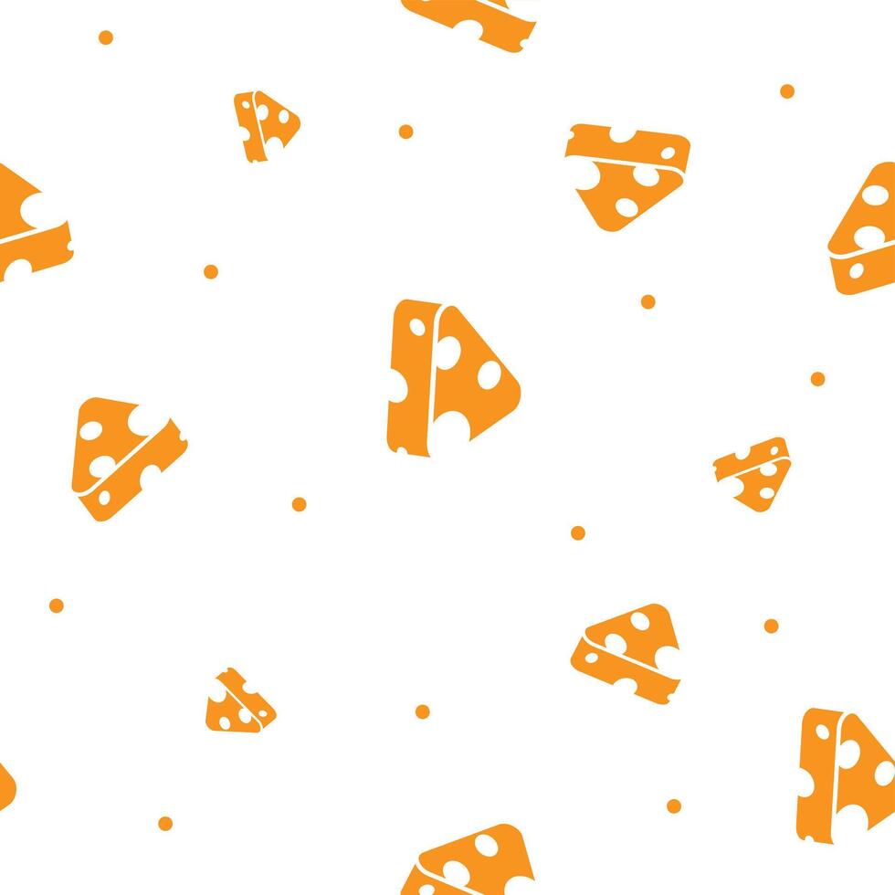 Cheese Seamless Pattern vector
