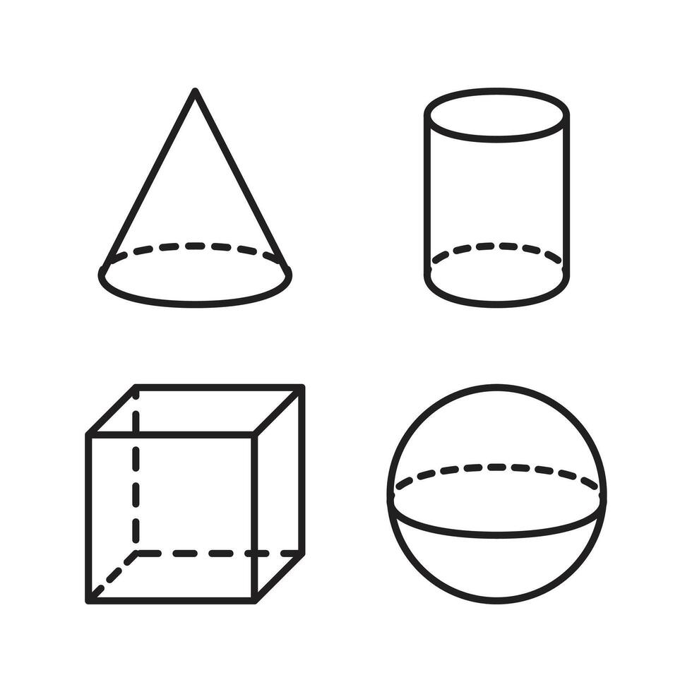 Math Shape Elements 50662776 Vector Art at Vecteezy