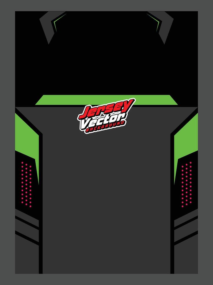 The back of a black and green car background templet vector