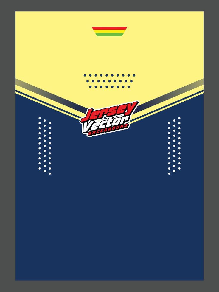 The jersey is designed to look like a soccer jersey vector