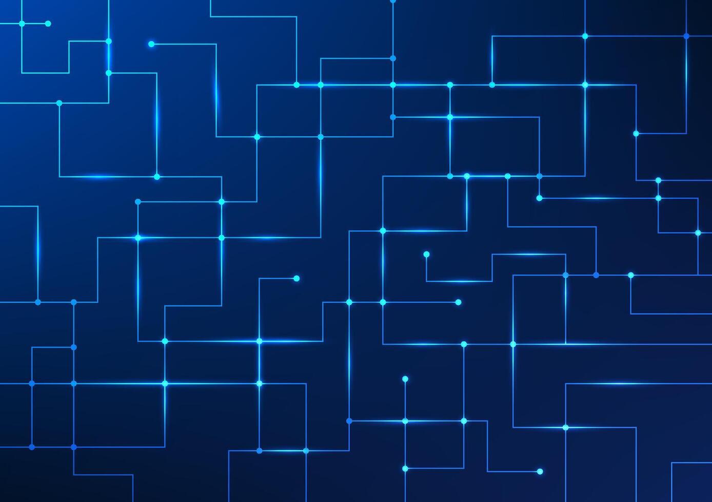 Technology background showing interconnected data lines, conveying the connection of data and data analysis in the digital age, data exchange, suitable for IT and software development applications. vector