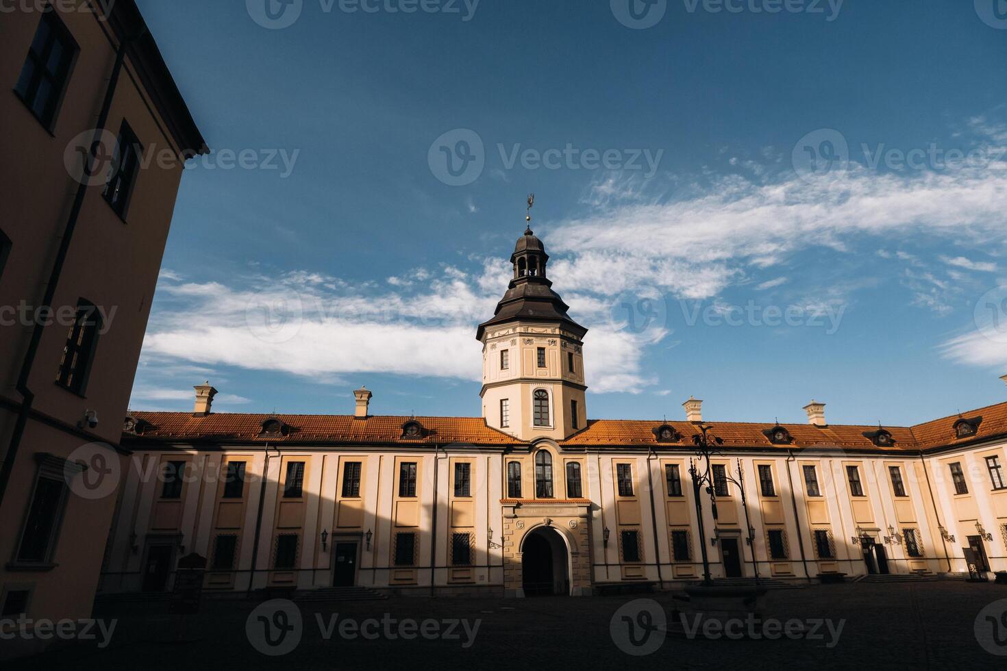 Medieval castle in Nesvizh, Minsk region, Belarus.Nesvizh castle photo