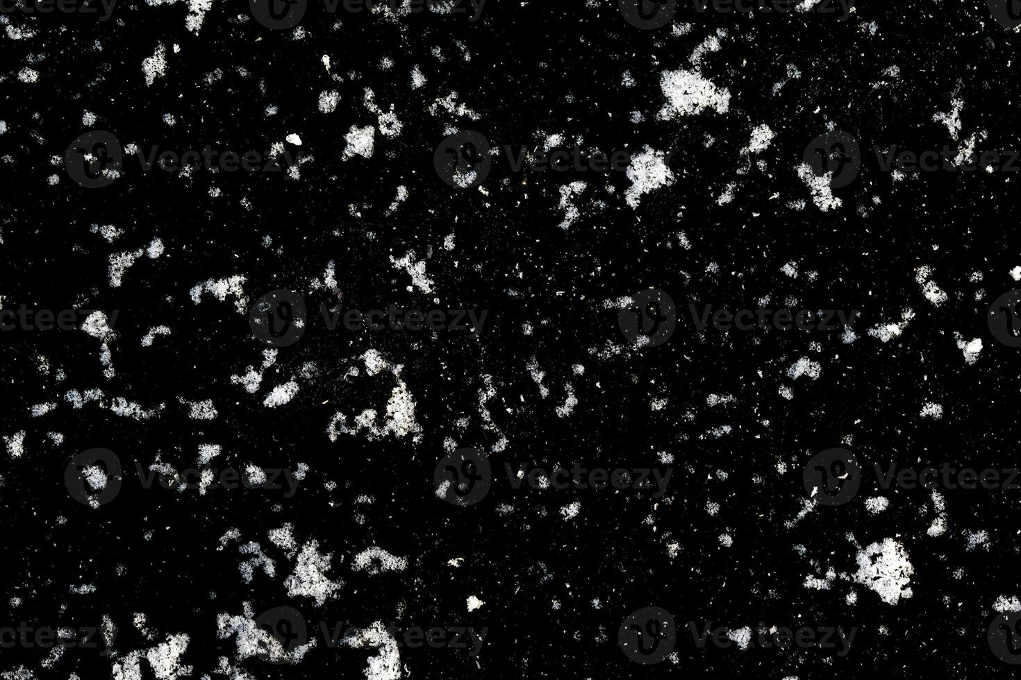 Snowfall on a black background. a design element. Snow background photo