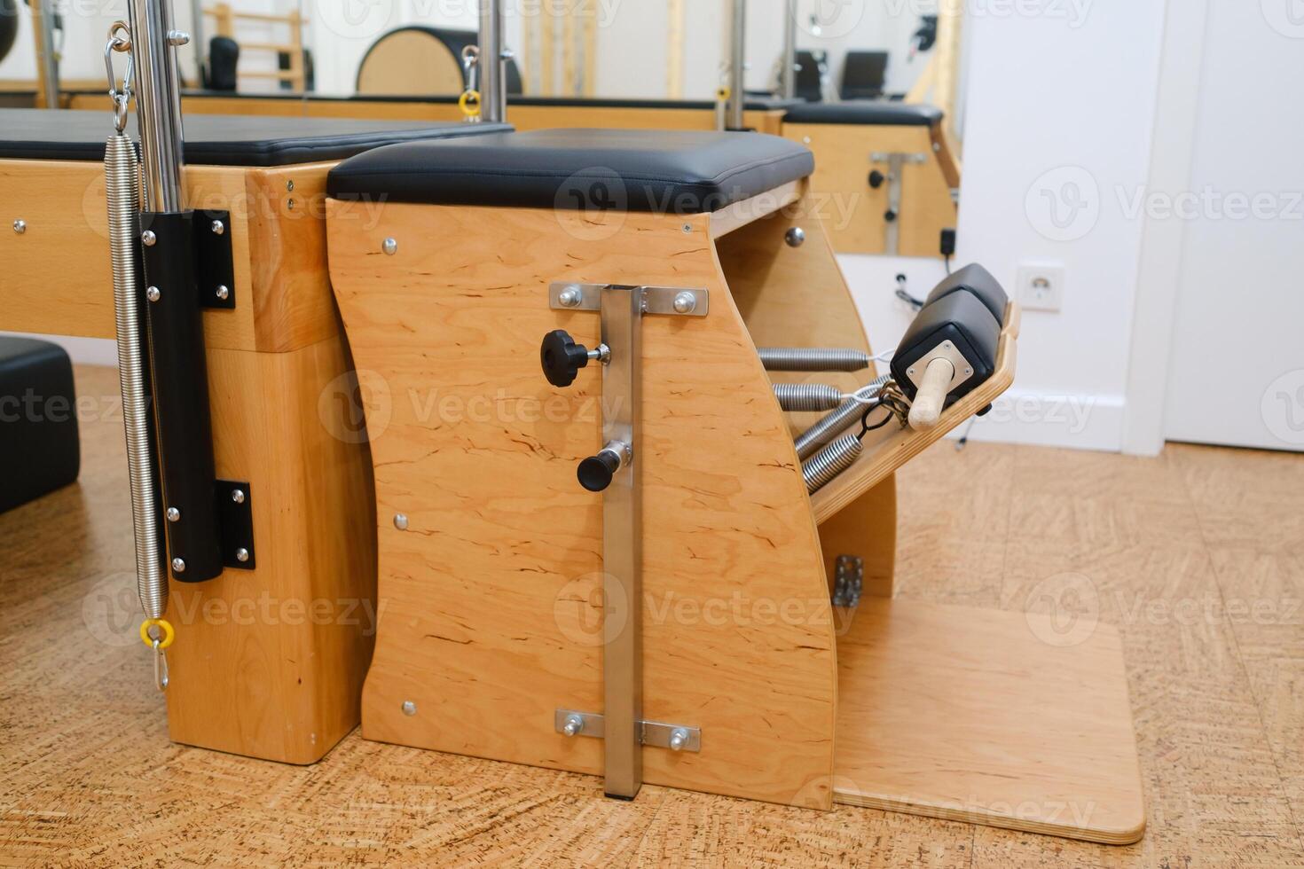 Trapeze table. Trapeze table - Pilates exercise machine photo