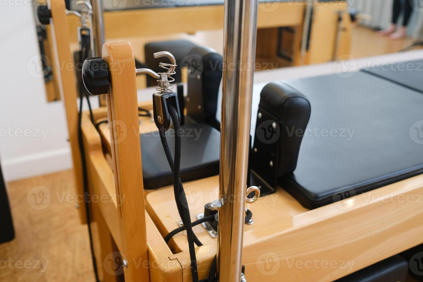 Trapeze table. Trapeze table - Pilates exercise machine photo