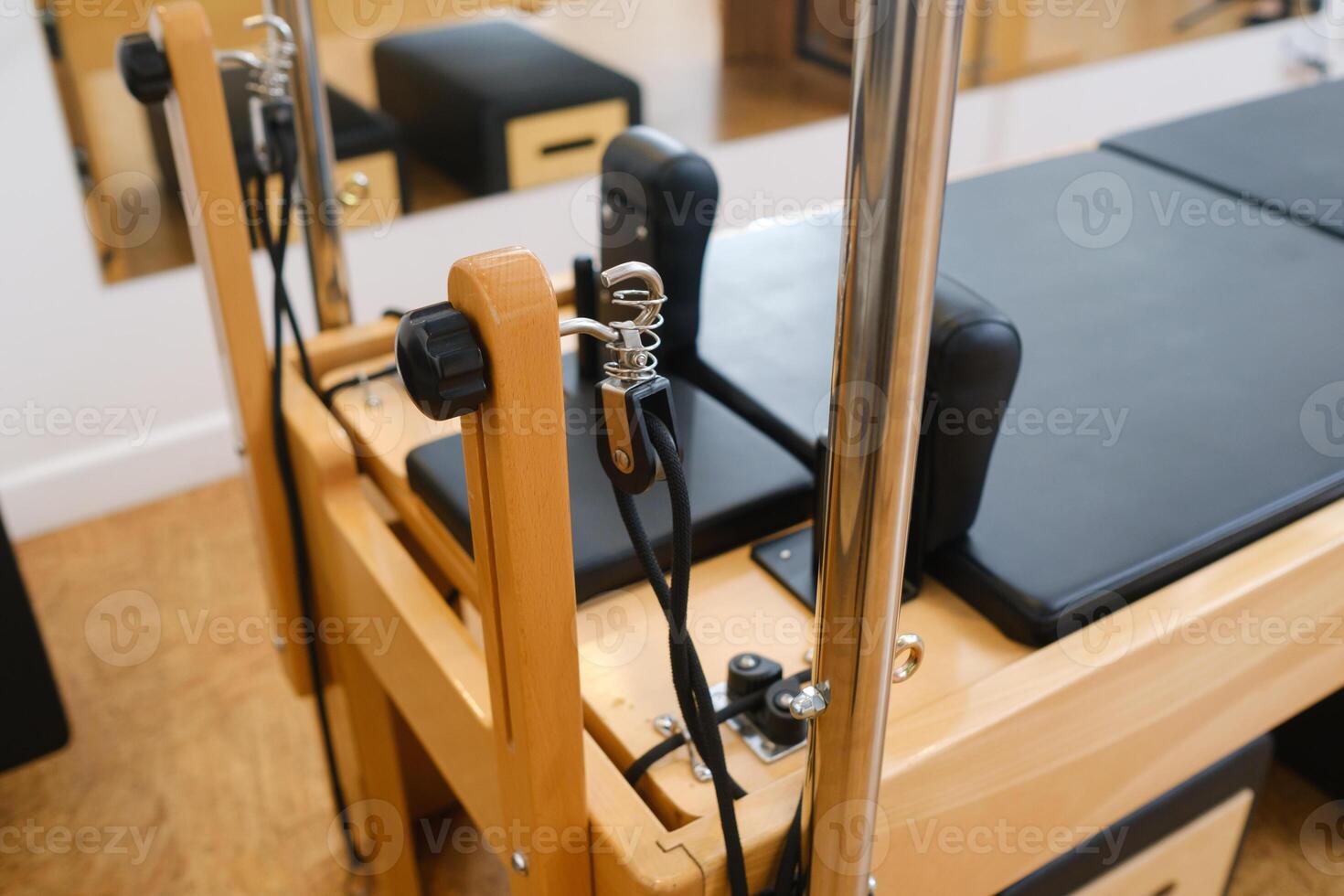 Trapeze table. Trapeze table - Pilates exercise machine photo